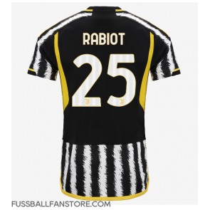 Juventus Adrien Rabiot #25 Replik Heimtrikot 2023-24 Kurzarm